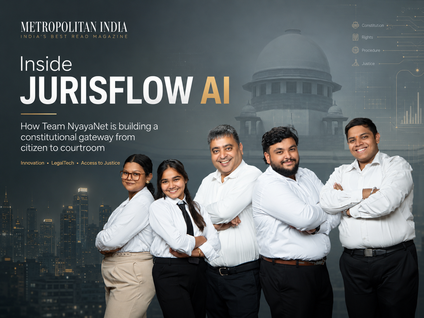 Inside JURISFLOW AI: How Team NyayaNet Is Building a Constitutional Gateway From Citizen to Courtroom