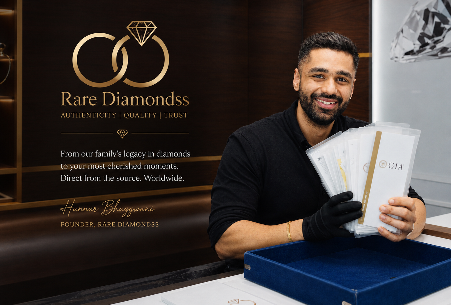 Hunnar Bhaggwani: Building a Manufacturer-Direct Diamond Brand From Surat to Global Markets