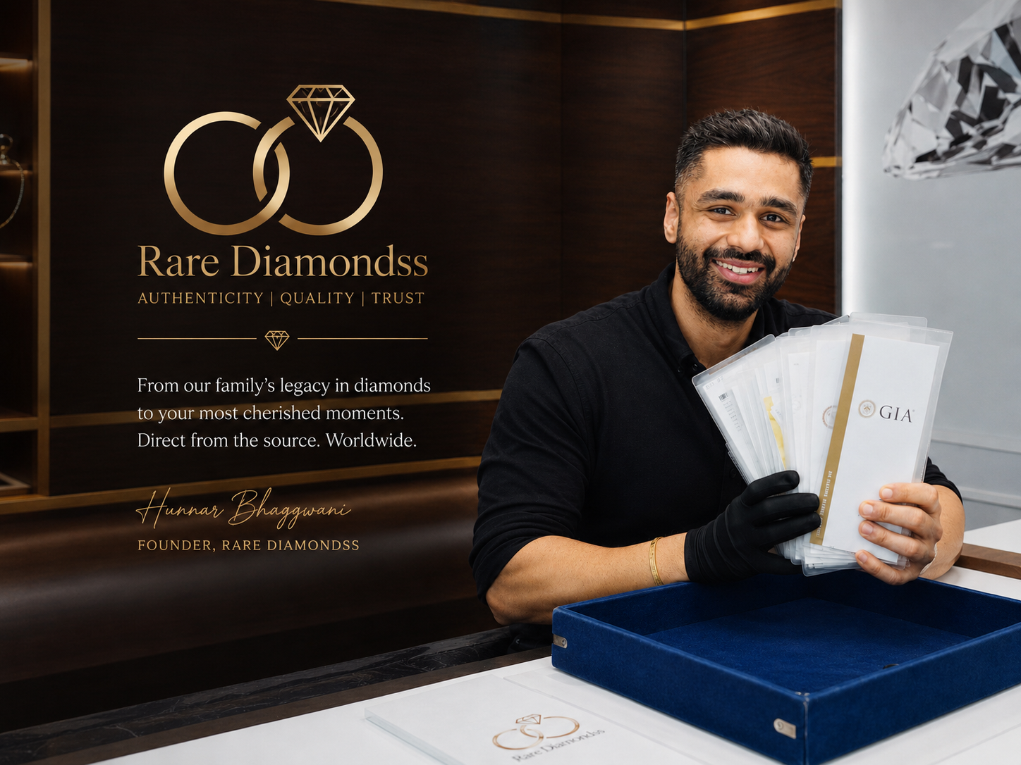 Hunnar Bhaggwani: Building a Manufacturer-Direct Diamond Brand From Surat to Global Markets