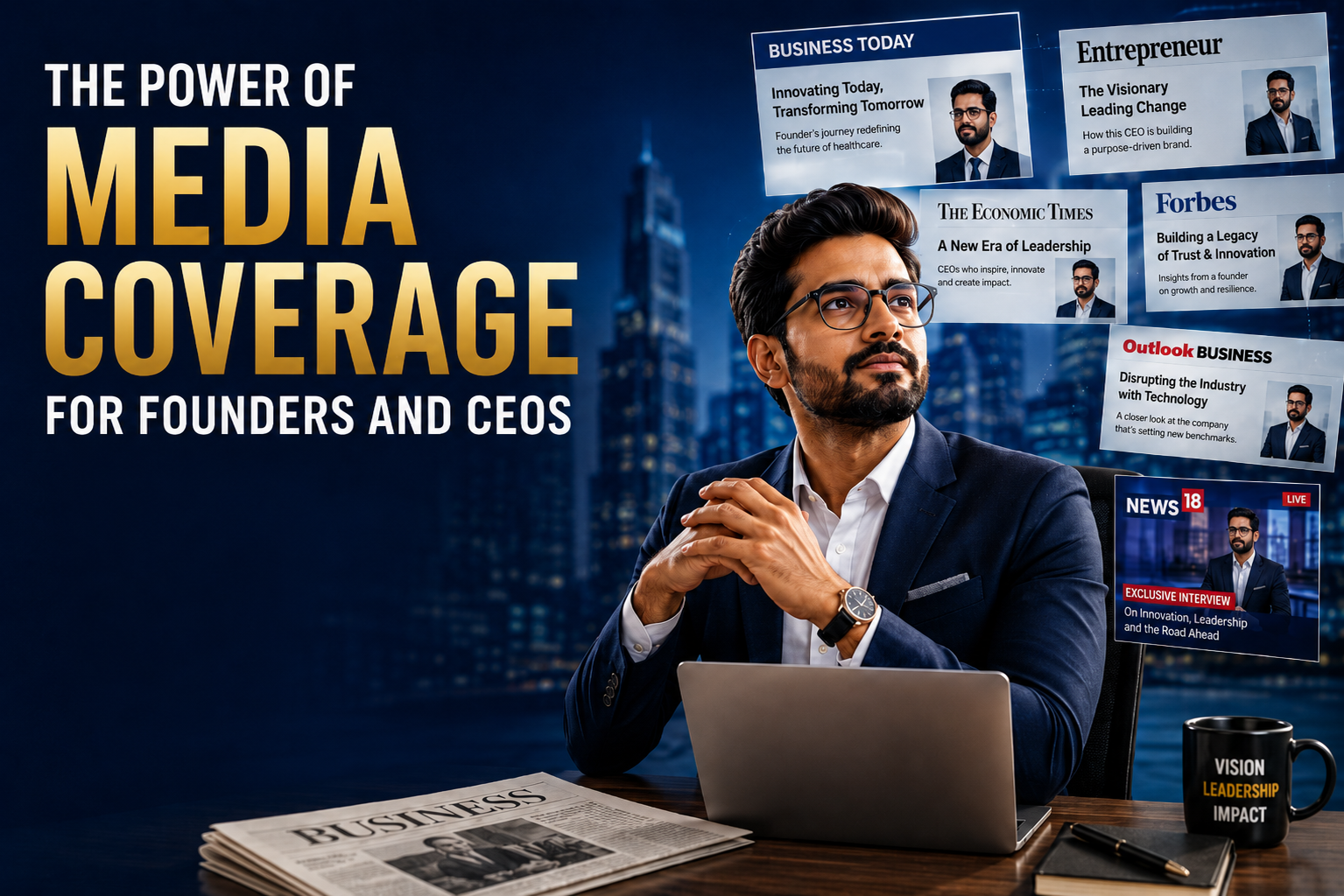 The Power of Media Coverage for Founders and CEOs