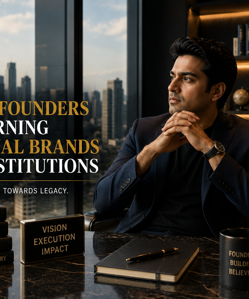 How Indian Founders Are Turning Personal Brands Into Institutions